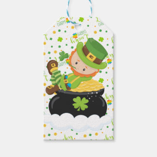 Étiquettes-cadeau Leprechaun de St Paddy