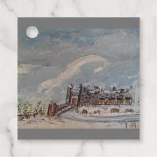 Étiquettes Cadeau Les châteaux de Norselands