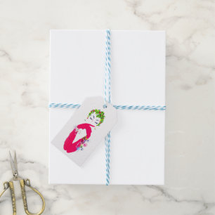 Étiquettes-cadeau Les femmes Vintages branchées Jingle All Way