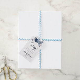 Étiquettes-cadeau Let Love Grow Wedding Favor Cadeaux Tags