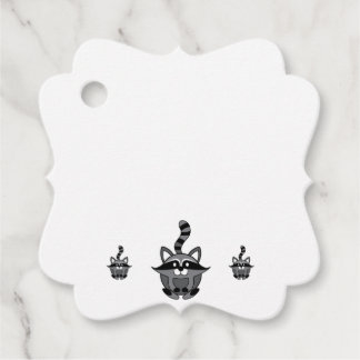 Étiquettes Cadeau Little Raccoon