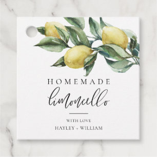 Étiquettes Cadeau Lucas Limoncello