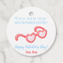 Lunettes de coeur Valentines Enfants Cadeau Favori
