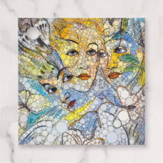 Étiquettes Cadeau Lunis, points d'infini par Francis Picabia