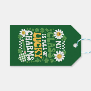Étiquettes-cadeau Ma classe est pleine de charmes chanceux St Patric