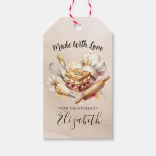 Étiquettes-cadeau Magasin de boulangerie Pâtissier Dessert Sucreries