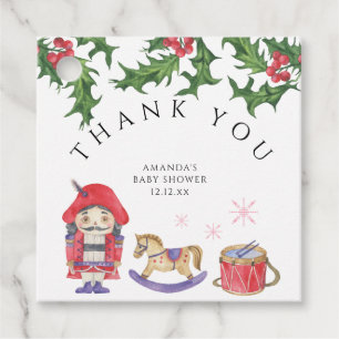 Étiquettes Cadeau Magic Nutcracker - merci