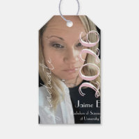 Magnet Photo Rose Clair pour Remise de Diplômes Mo
