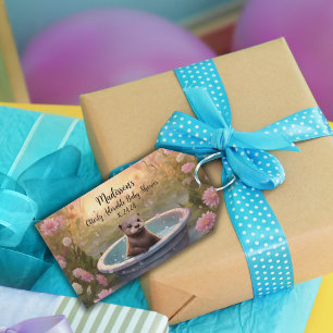 Étiquettes-cadeau Magnet pour Baby Shower 'Tout simplement adorable 