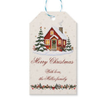 Maison de Noël Nordique Vintage Fête de Fêtes