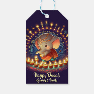 Étiquettes-cadeau Maître Lord Ganesh Diwali