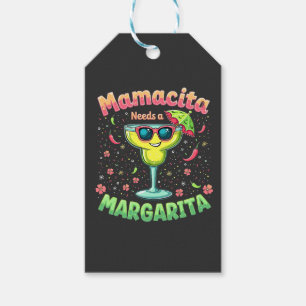 Étiquettes-cadeau Mamacita a besoin d'une Margarita Cinco De Mayo Pa