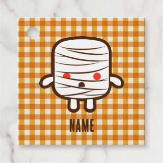 Étiquettes Cadeau Maman marshmallow Halloween mignonne