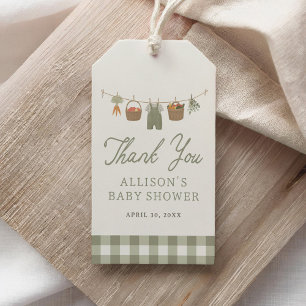 Étiquettes-cadeau Marché de Bébé Local Élevé Baby Shower