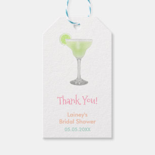 Étiquettes-cadeau Margarita Mexicaine Thème Douche Fête Favoriser Ta