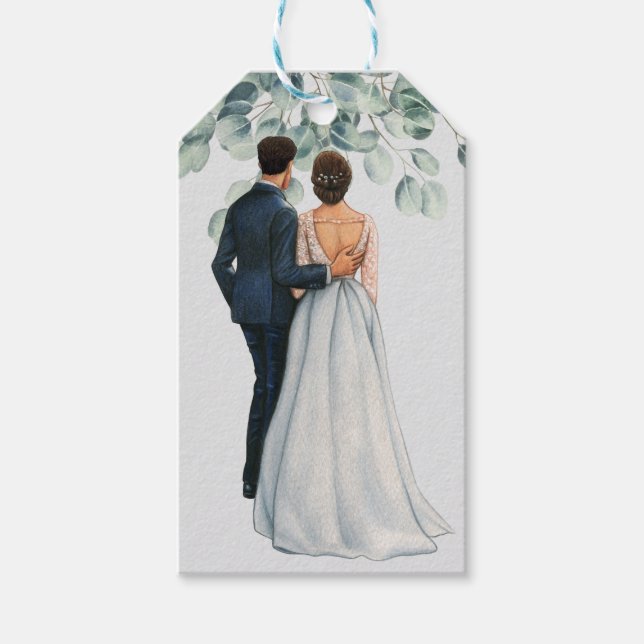 Étiquettes-cadeau Mariage (Devant)