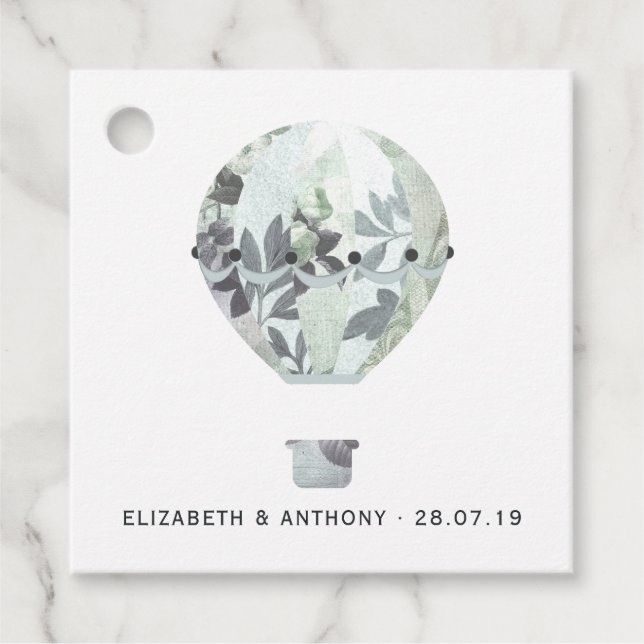 Étiquettes Cadeau Mariage blanc (Devant)