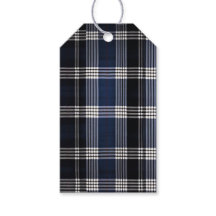 Mariage bleu écossais Tartan Favour