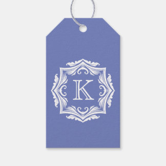 Étiquettes-cadeau Mariage Favor Balises Cadeaux Monogramme Couleur p