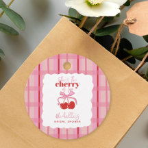 Mariage Fleur de Cerisier Rose Rouge Dessinée à la