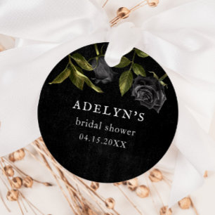 Étiquettes Cadeau Mariage gothique Halloween