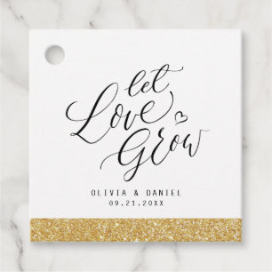 Étiquettes Cadeau mariage moderne de calligraphie