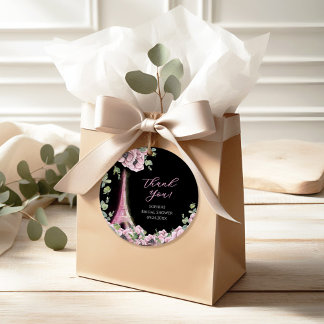 Étiquettes Cadeau Mariage Parisien Oh La La