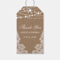 Mariage Russe Burlap Chaîne Lumières Dentelle Merc