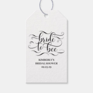 Étiquettes-cadeau Mariée à être Shower de Mariage