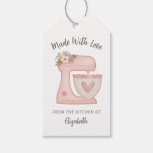 Étiquettes-cadeau Mélange Boulangerie Rose Cute Fabriqué Avec Des Ba