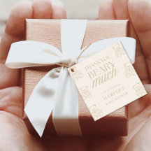 Merci beaucoup Teddy Bear Baby Shower