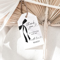 Merci de Fête des mariées noir Bow, Favoriser les