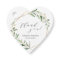 Merci géométrique vert or Mariage rustique