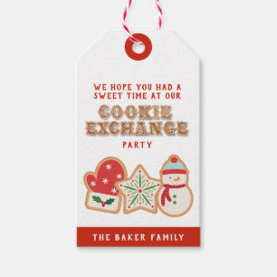 Étiquettes-cadeau Merci pour être si doux   Christmas Cookie Gi