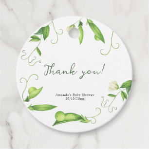 Étiquettes Cadeau Merci pour la baby shower pour bébé douce petit po