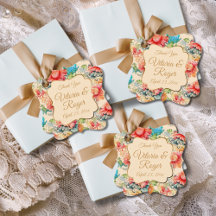 Merci victorien Vintage Floral