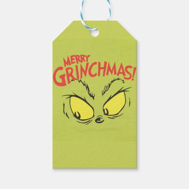 Étiquettes-cadeau 💚 merry grinchmas | Funny Christmas Tee | (Devant)