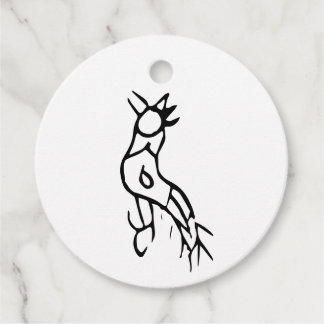 Étiquettes Cadeau Merveilleux Zodiac-Rooster Chinois-#001-