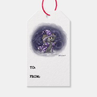 Étiquettes-cadeau Metalphant Wilbur en hiver Tags cadeaux