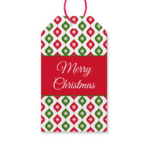 Mid century modern star retro Christmas ornament