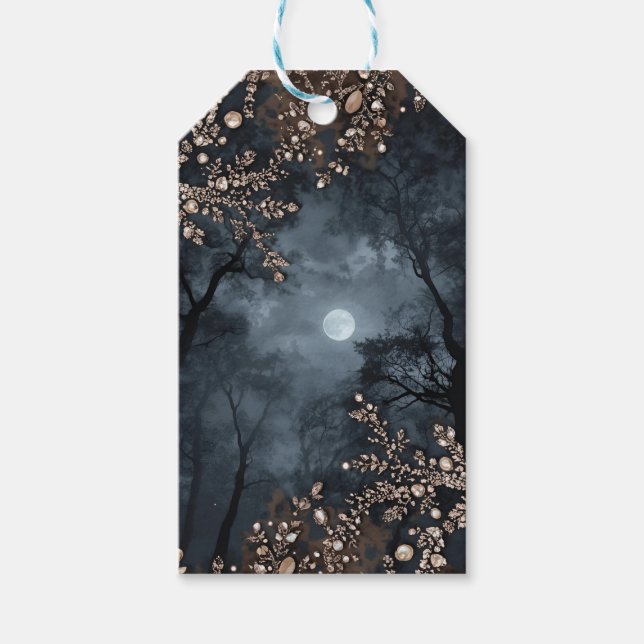 Étiquettes-cadeau Midnight Crystal (Devant)