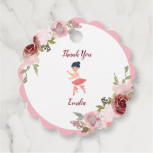 Minuscule danseur | Ballet Floral rose Fête Annive