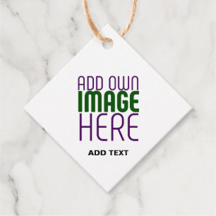 ÉTIQUETTES CADEAU MODELE DE TEXTE D'IMAGE BLANC SIMPLE ÉDITABLE MODE