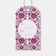 Modèle floral élégant unique