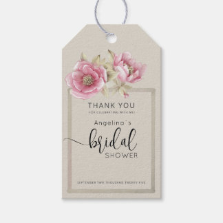 Étiquettes-cadeau Modern Bride Shower Gift Tags 
