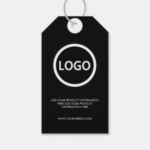 Étiquettes-cadeau Moderne minimaliste Vêtements simples Logo Prix à 