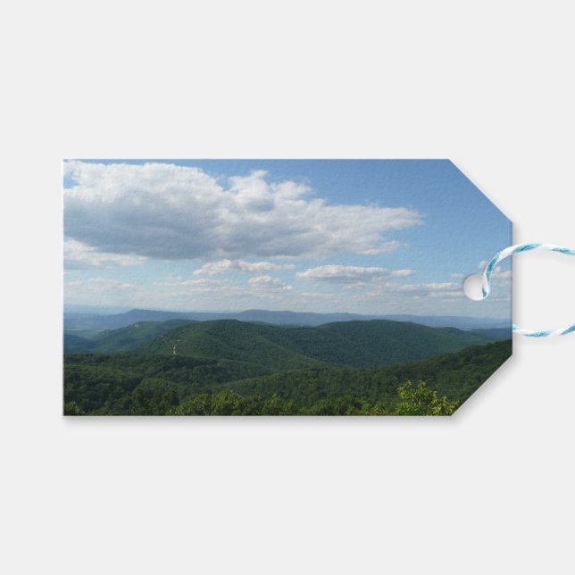 Étiquettes-cadeau Montagnes des Appalaches I Shenandoah (Devant (Horizontal))