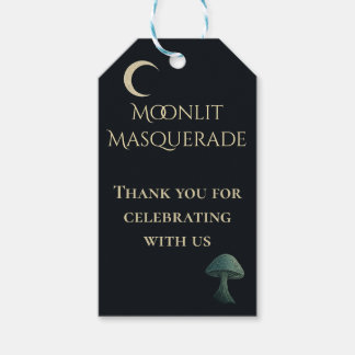 Étiquettes-cadeau Moonlit Masquerade Elegant Favor Tag