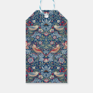 Étiquettes-cadeau Morris - Vintage fraise Thief motif floral