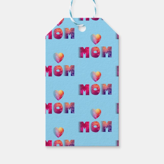 Étiquettes-cadeau mothers day (Devant)